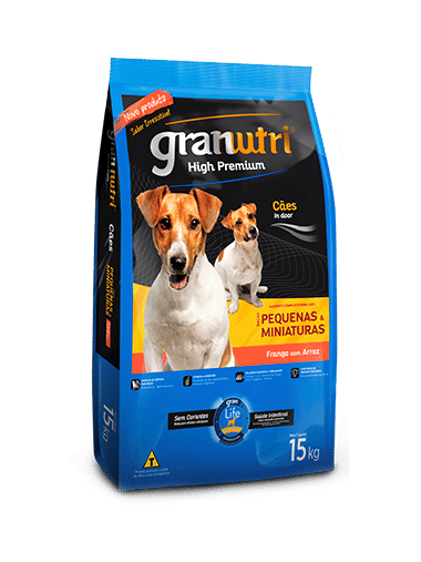 GRANNUTRI HIGH PREMIUM CÃES ADULTOS – RAÇAS PEQUENAS & MINIATURAS