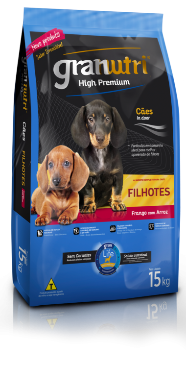 GRANNUTRI HIGH PREMIUM CÃES FILHOTES